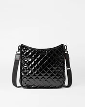 Load image into Gallery viewer, Black Lacquer Box Metro Crossbody
