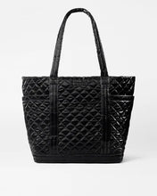 Load image into Gallery viewer, Large Empire Tote Black Liquid
