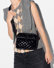 Load image into Gallery viewer, Black Lacquer Small Metro Camera Bag
