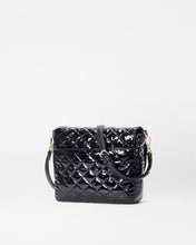 Load image into Gallery viewer, Black Lacquer Medium Crosby Lock Crossbody
