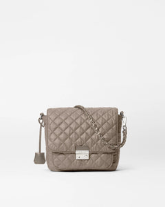 Crosby Lock Medium Crossbody Morning Dove