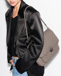 Morning Dove Large Crosby Lock Crossbody