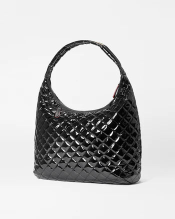 Black Lacquer Large Metro Shoulder