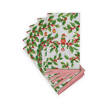 Load image into Gallery viewer, Jingle Elves Guest Towel Napkins - 15 Per Package
