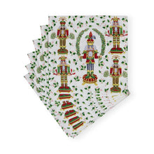 Load image into Gallery viewer, Nutcracker Christmas Cocktail Napkins - 20 Per Package
