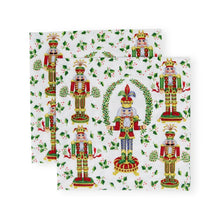 Load image into Gallery viewer, Nutcracker Christmas Cocktail Napkins - 20 Per Package
