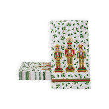 Load image into Gallery viewer, Nutcracker Christmas Guest Towel Napkins - 15 Per Package
