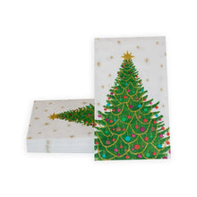 Load image into Gallery viewer, Merry And Bright Guest Towel Napkins - 15 Per Package
