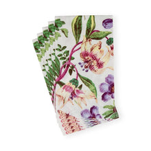 Load image into Gallery viewer, Porcelain Blooms Ivory Guest Towel Napkins - 15 Per Package
