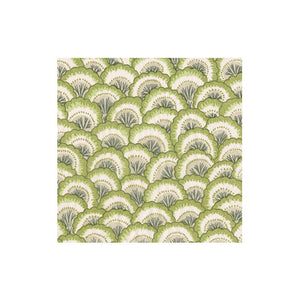 Pontchartrain Scallop Green Cocktail Napkins - 20 Per Package