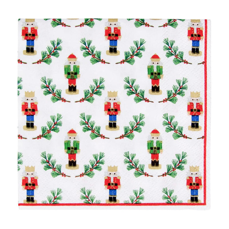 Little Nutcracker Cocktail Napkins - 20 Per Package