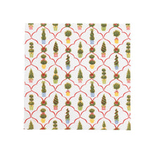 Load image into Gallery viewer, Petit Jardin de Noel Cocktail Napkins - includes 20 Cocktail Napkins 20 per Package
