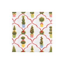 Load image into Gallery viewer, Petit Jardin de Noel Cocktail Napkins - includes 20 Cocktail Napkins 20 per Package
