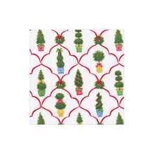 Load image into Gallery viewer, Petit Jardin de Noel Cocktail Napkins - includes 20 Cocktail Napkins 20 per Package
