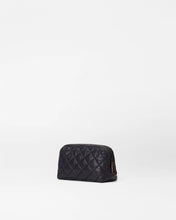 Load image into Gallery viewer, Black Small Double Zip Cosmetic
