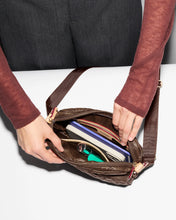Load image into Gallery viewer, Walnut Small Metro Camera Crossbody Bag
