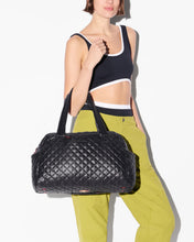 Load image into Gallery viewer, Black Jimmy Deluxe Duffel
