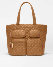 Load image into Gallery viewer, Cognac Large Metro Travel Tote III
