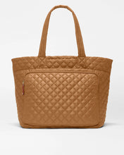 Load image into Gallery viewer, Cognac Large Metro Travel Tote III
