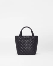 Load image into Gallery viewer, Black Mini Metro Tote Deluxe

