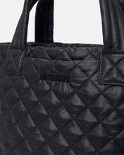 Load image into Gallery viewer, Black Mini Metro Tote Deluxe
