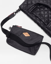 Load image into Gallery viewer, Black Mini Metro Tote Deluxe
