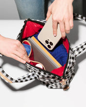 Load image into Gallery viewer, Black/White Gingham Small Sutton Deluxe
