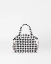 Load image into Gallery viewer, Black/White Gingham Small Sutton Deluxe
