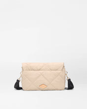 Load image into Gallery viewer, Buff/Black Madison Flap Crossbody
