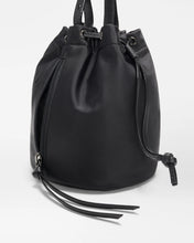 Load image into Gallery viewer, Black Waverly Bucket Bag
