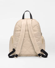 Load image into Gallery viewer, Buff/Black Madison Backpack
