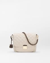 Load image into Gallery viewer, Sandy Linen Medium Crosby Lock Crossbody
