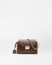 Load image into Gallery viewer, Walnut Brown Mini Crosby Lock Shoulder
