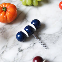 Load image into Gallery viewer, Bobbin Corkscrew Navy &amp; White

