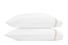 Load image into Gallery viewer, Amara Triple Pearl Pillowcase - Pair
