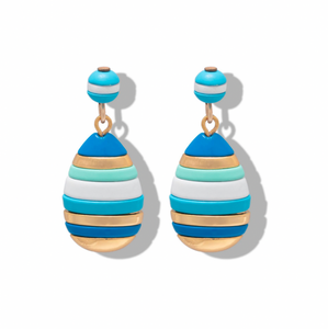 Mosaiko Earrings Blue Sea