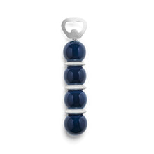 Load image into Gallery viewer, Navy &amp; White Bobbin Bottle Opener
