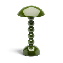 Load image into Gallery viewer, Khaki Lacquer Rechargeable Bobbin LED Lamp
