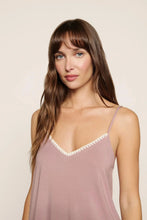 Load image into Gallery viewer, Frida TENCEL™ Modal Cami &amp; Pant PJ Set Woodrose/Ivory
