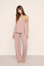 Load image into Gallery viewer, Frida TENCEL™ Modal Cami &amp; Pant PJ Set Woodrose/Ivory
