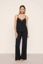 Load image into Gallery viewer, Kari TENCEL™ Modal Cami &amp; Pant PJ Set Black
