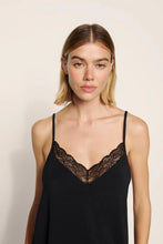 Load image into Gallery viewer, Kari TENCEL™ Modal Cami &amp; Pant PJ Set Black
