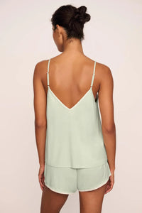 Frida TENCEL™ Cami & Shortie Short PJ Set Mint Cream/Ivory