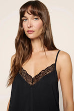 Load image into Gallery viewer, Kari TENCEL™ Modal Cami &amp; Short PJ Set Black

