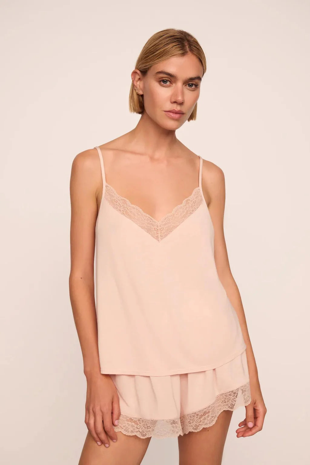 Kari TENCEL™ Modal Cami & Short PJ Set Tea Rose
