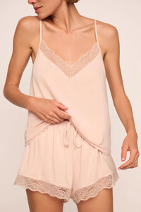 Kari TENCEL™ Modal Cami & Short PJ Set Tea Rose