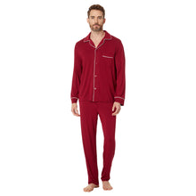 Load image into Gallery viewer, William TENCEL™ Modal Long PJ Set Sangria/Ivory
