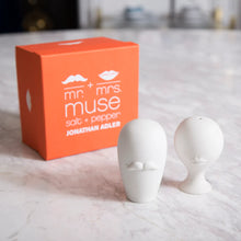 Load image into Gallery viewer, Mr. &amp; Mrs. Muse Salt &amp; Pepper Set
