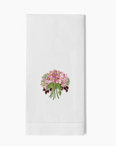 Bouquet Pink Hand Towel