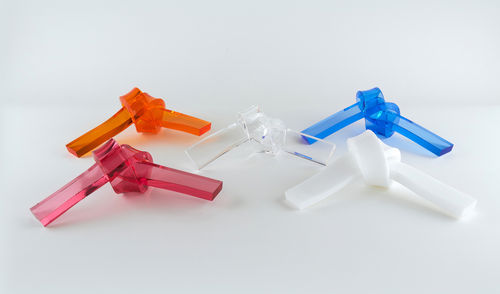 Lucite Bow Knot “Blue”